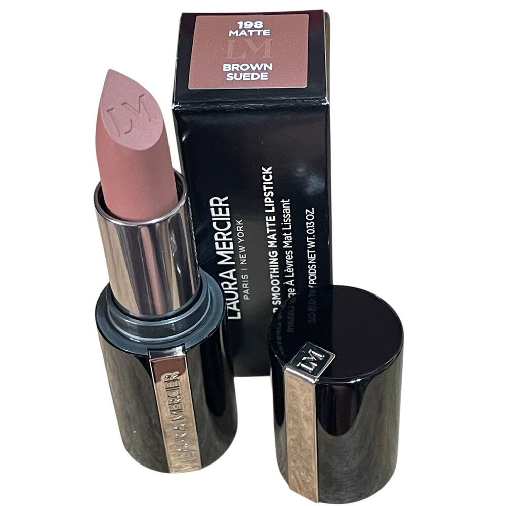 Laura Mercier Caviar Smoothing Matte Lipstick – 198 Brown Suede